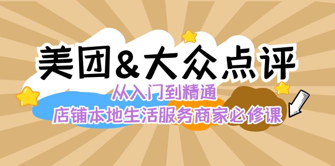 美团+大众点评 从入门到精通：店铺本地生活 流量提升 店铺运营 推广秘术…