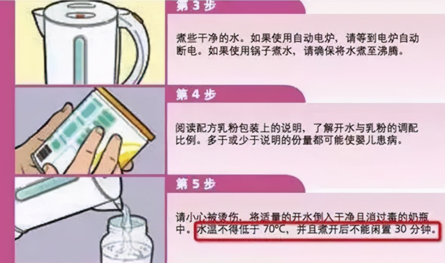 55度水冲奶粉吃了两个月会怎样？冲奶粉不能超过50度，温度过高会破坏奶粉营养