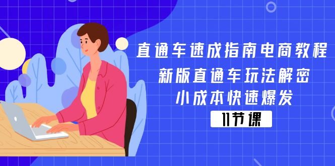 直通车 速成指南电商教程：新版直通车玩法解密，小成本快速爆发（11节）