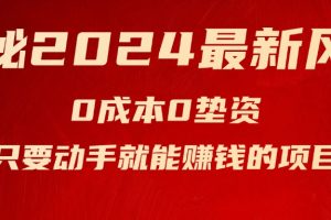 揭秘2024最新风口，0成本0垫资，新手小白只要动手就能赚钱的项目—空调