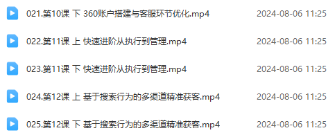 （12012期）竞价教程：真实账户 实战教学 从新手到进阶·后台操作到数据优化