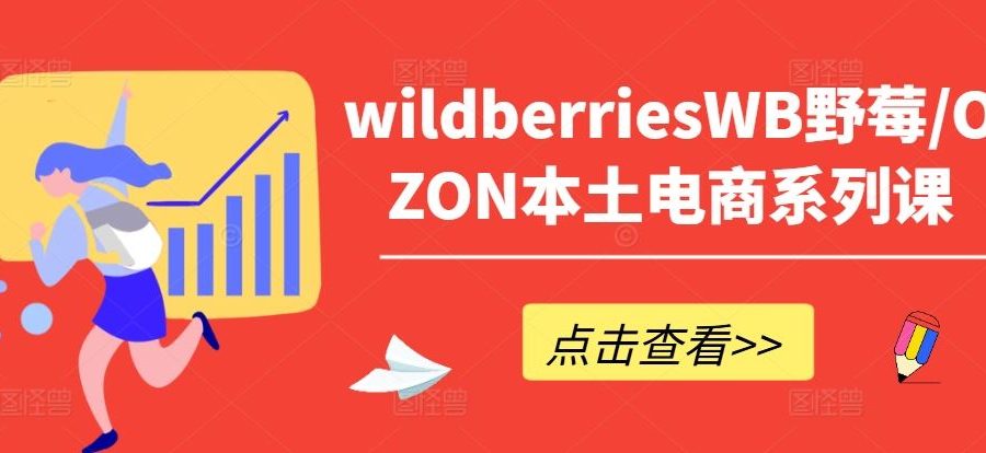 wildberriesWB野莓/OZON本土电商系列课，掌握WB产品优化，出单技巧和订单处理等